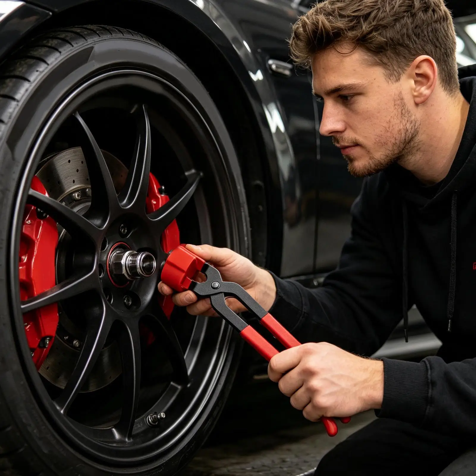 

Lug Nut Removal Tool Tire Bolt Cover Extractor Lug Bolt Nut Cover Remover for Mechanics Technicians Automotive Truck SUV Home