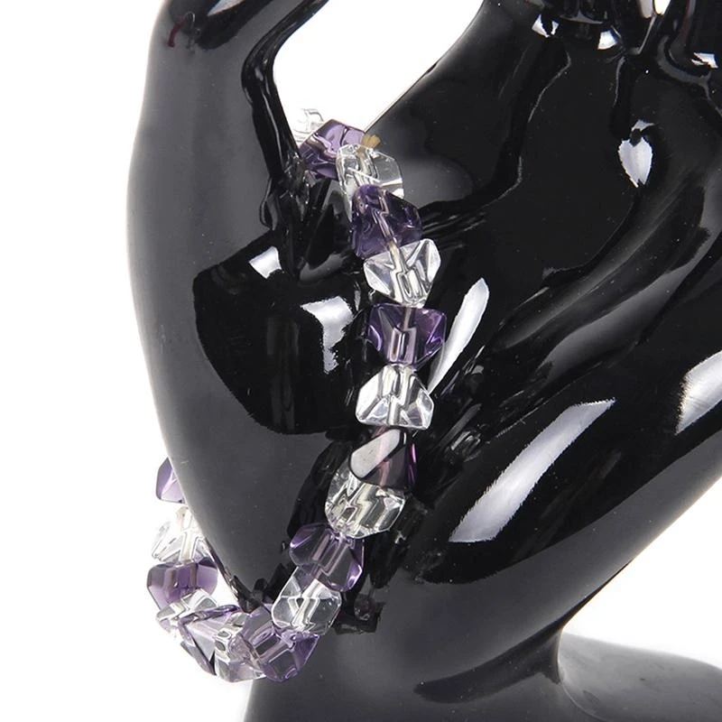OK Hand Ring Bracelet Holder Jewelry Stand Support Wedding Ring Jewelry Display for Retail Organization