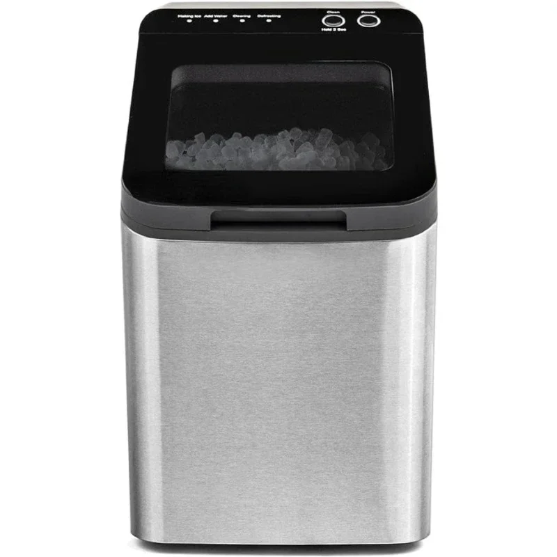 1.0 Nugget Ice Maker| Countertop Pebble Portable Makes Up To 34 Lbs Of Ice Per Day