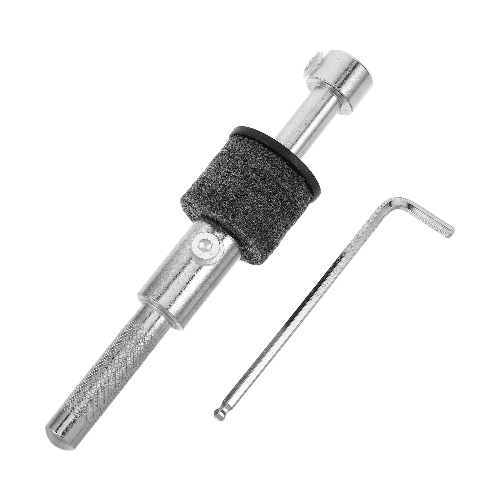 

Threaded Cymbal Stacker Attachment Adjustable Drum Kit Cymbal Stand Extension Arm Compact Percussion Clamp Accessory for Sound