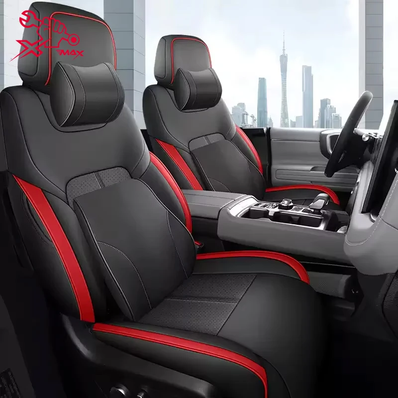 

Для Beijing BJ40 2.0T 2024, чехол на автомобильное сиденье с левым приводом, индивидуальный чехол на сиденье, всесезонные полностью окруженные подушки сиденья