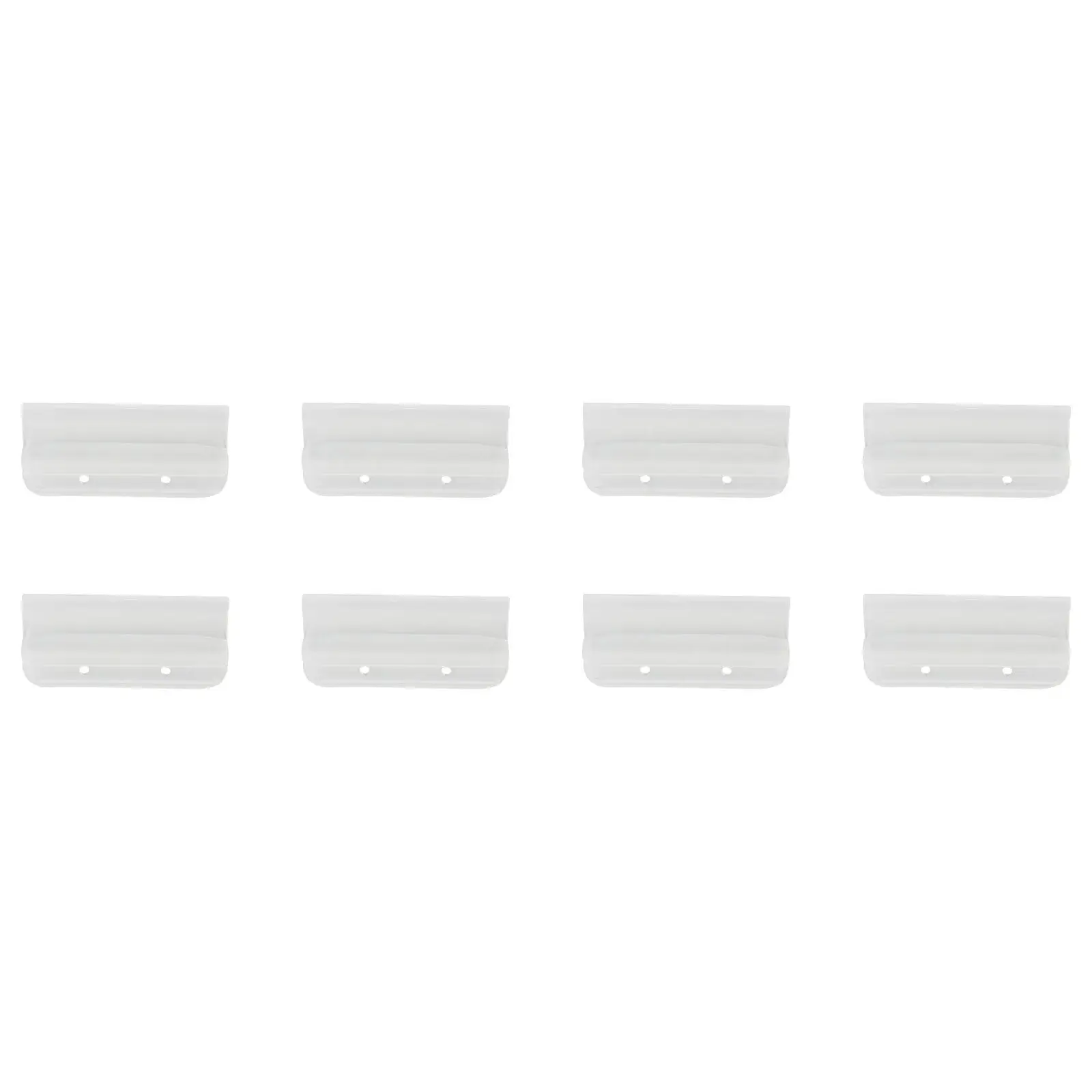 

10Pcs Thickened File Tabs Reusable Plastic Folder Tags for Quick Document Sorting Heavy Duty Hanging Folder Labels