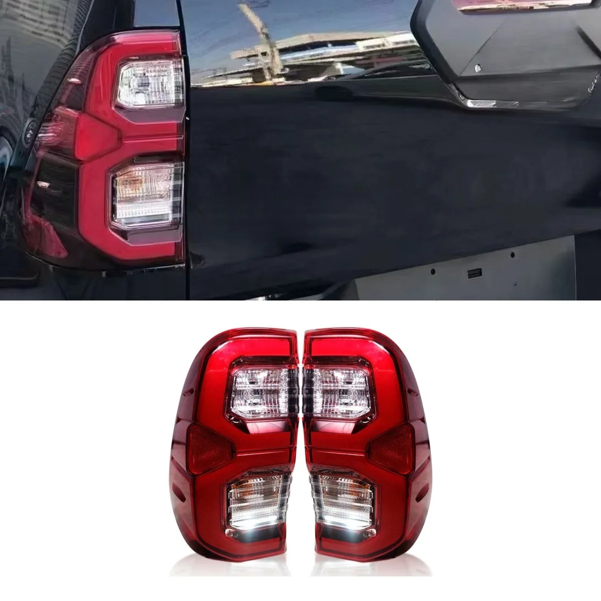 Car Rear Brake Light Rear Tail Light Assembly Rear Tail Lamp Body Kit For Toyota Hilux 2020-2021 Car Accessorie