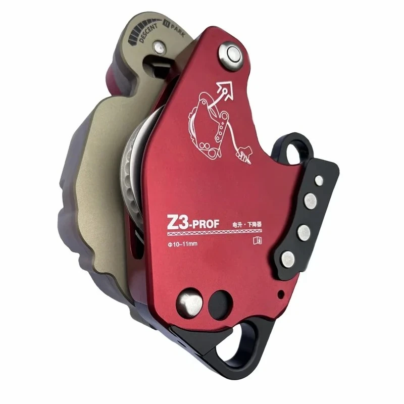 

High altitude work rope climbing equipment lifting reducer, mountain rescue climbing Z3 installation regulator