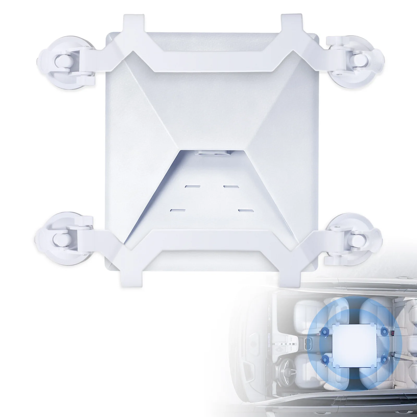 Cross-border special supply of Mini car suction cup bracket, non-punching suction cup bracket, car roof dual-purpose bracket
