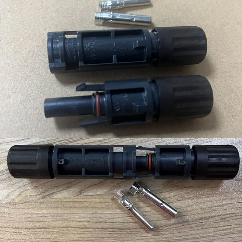 1500V TS4 MCFour Connector Compatible with Trina  JA Solar, Photovoltaic MCFour Connector IP 65 Waterproof
