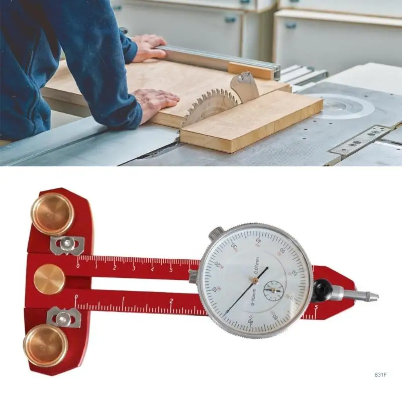 Table Sawing Dials Indicators Table Sawing Alignment Gauges Adjustable Sawing Dials Gauges Table Sawing Fence Alignment Jig for