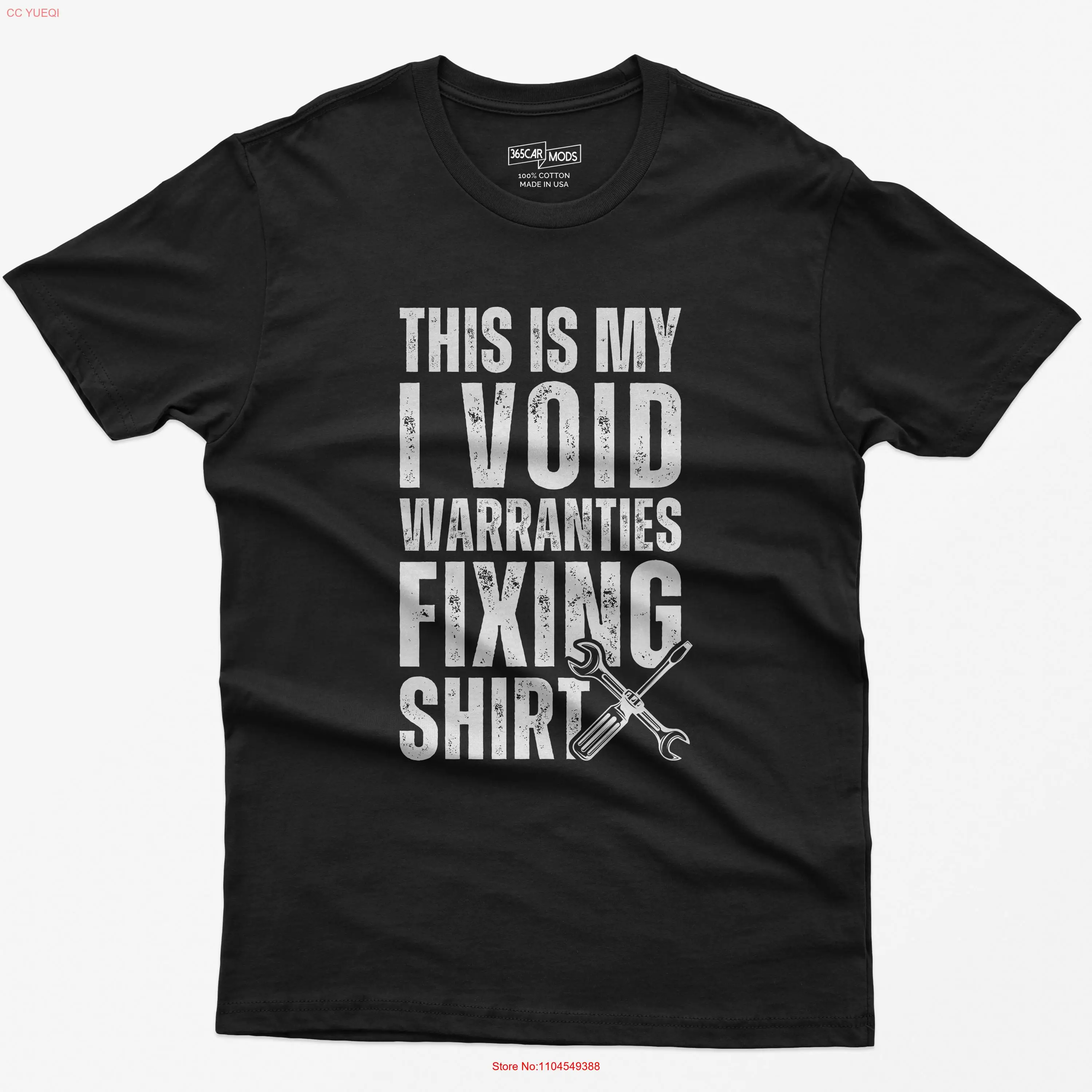 

This Is My I Void Warranties Fixing Футболка Муж для него Забавные мужчины DIY Механик Ручнойyman с длинными или короткими рукавами