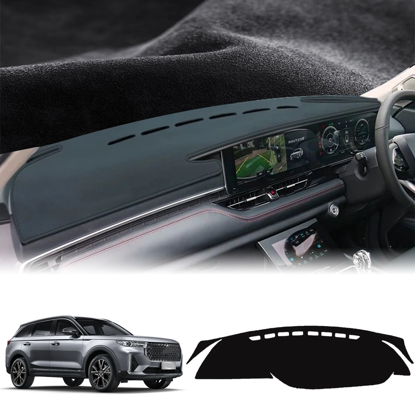 

fit for FAW BESTUNE T99 2022 2023 2024 Car Dashmat Dashboard Cover Pad Accessories DashMat Sunshade Protective Carpet