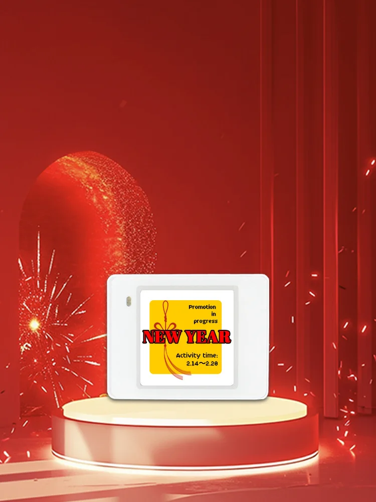 スーパーマーケット用の4色Ble電子棚ラベル1.54インチデジタルESL値札