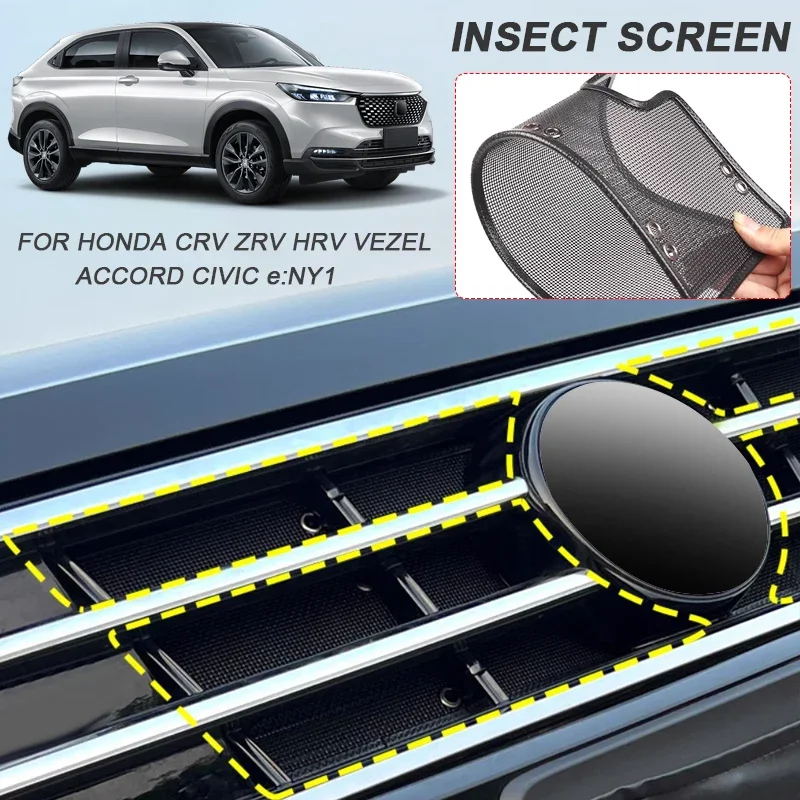 For BYD ATTO 3 YUAN PRO PLUS SEALION 7 EV SONG L PLUS DMi SEAL U PRO TANG TAN Car Insect-proof Air Inlet Cover Airin Insert Net