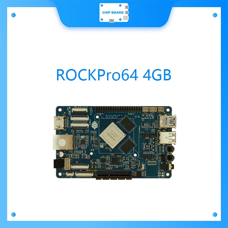 

ROCKPro64 4GB Single Board Computer
