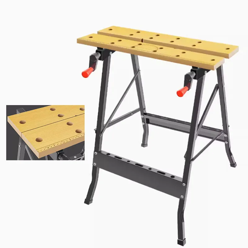 Portable Folding Carpentry Workbench Multifunctional Woodworking Table Table Saw  Woodworking Saw Table Decoration Tools