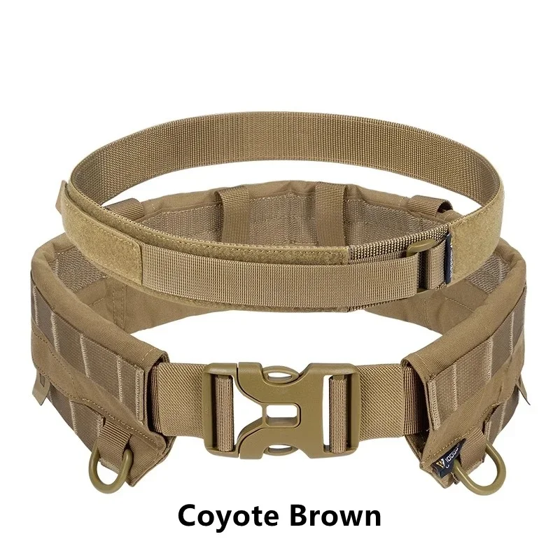 Premium Belt MOLLE Modular Rigger's Belt Adjustable Combat Belt With Inner Belt And Outer Belt Set 3424