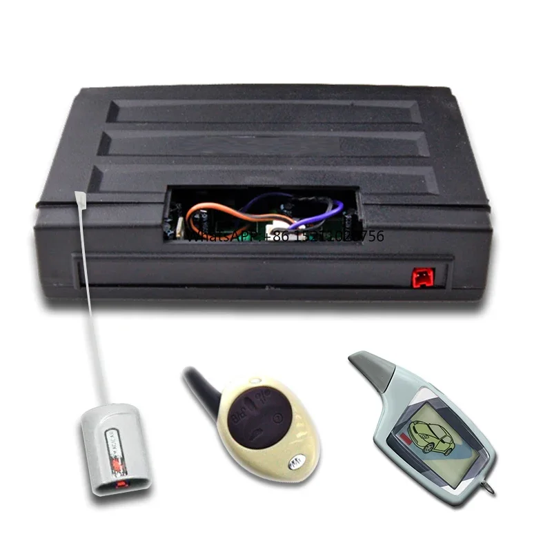 Russian  two way car alarm security system with LCD remote engine starter suitable for magi 5 M5 car alarm M901 M902 M903