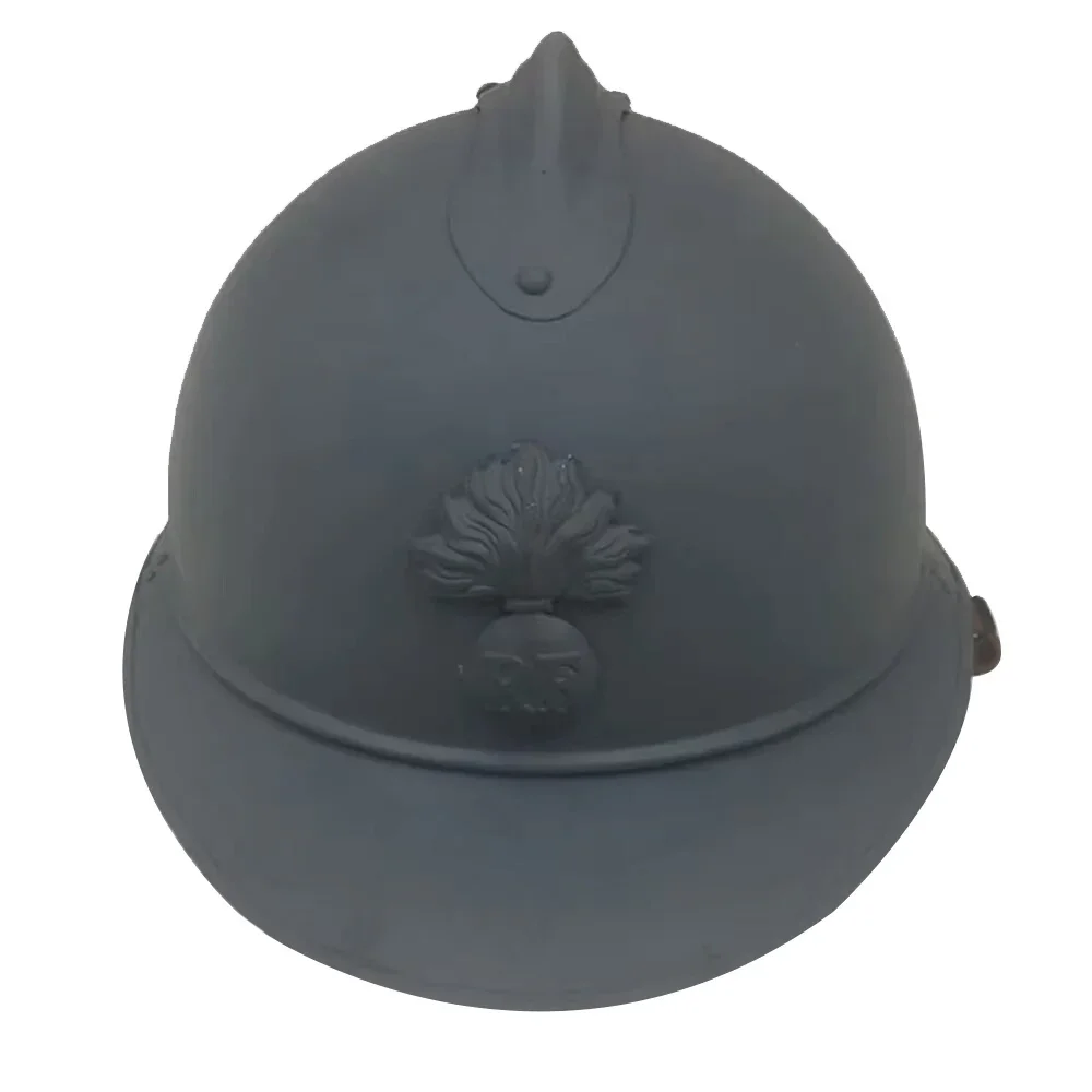 M1915 Helmet French Adrian Retro Soldier Helmet Gear Man's Head Ornament Replica Prop WWII WW2 WWI WW1