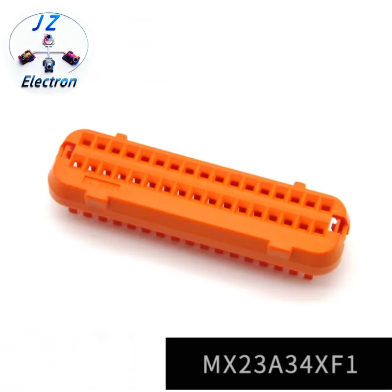 

10 шт. оригинальный разъем MX23A34XF1 для автомобильных смарт-электронных устройств, автомобильный, 100% новый, 34 позиции. Передняя крышка