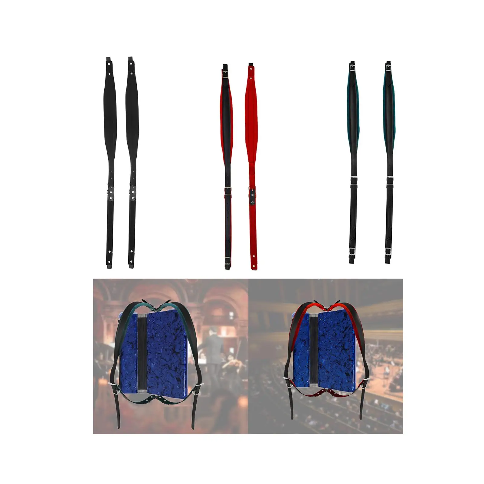 أشرطة الأكورديون لحزام الأكورديون المريح 16-120