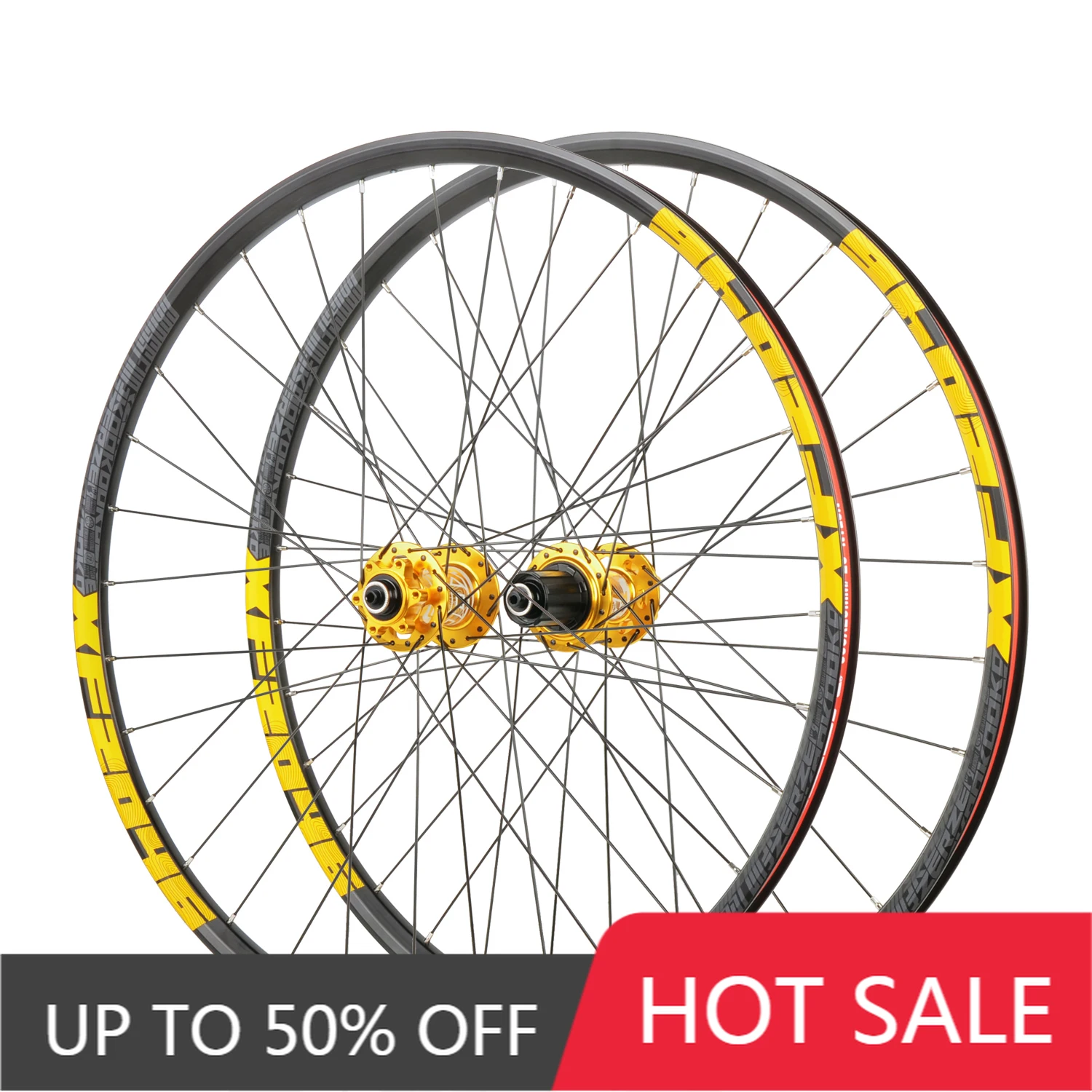 

STLF Koozer XF2046 MTB Bicycle Wheelset 26/27.5/29er Inch 72 Ring 4 Bearing QR Thru or QR Wheels Use XM490 Hub