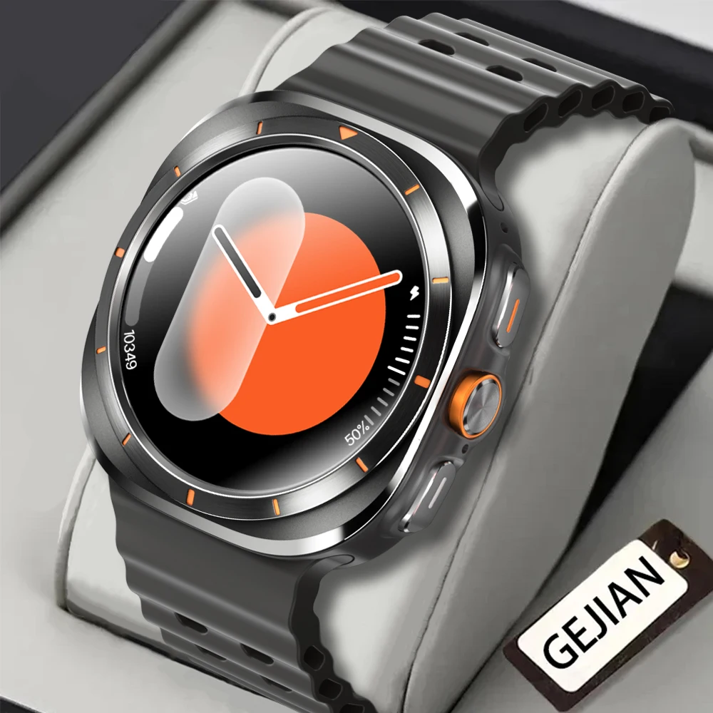 

GEJIAN New 2024 Men's Watch 5.2 Bluetooth Smart Call 1.5-inch 240 * 240 Resolution Screen IP67 Waterproof Men's Smart New Watch