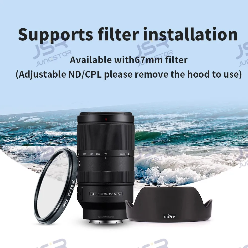 ALC-SH160 라이트 쉴드 마운트, 소니 E70-350, SEL70350G 렌즈, A6400, 6500 과 호환 가능