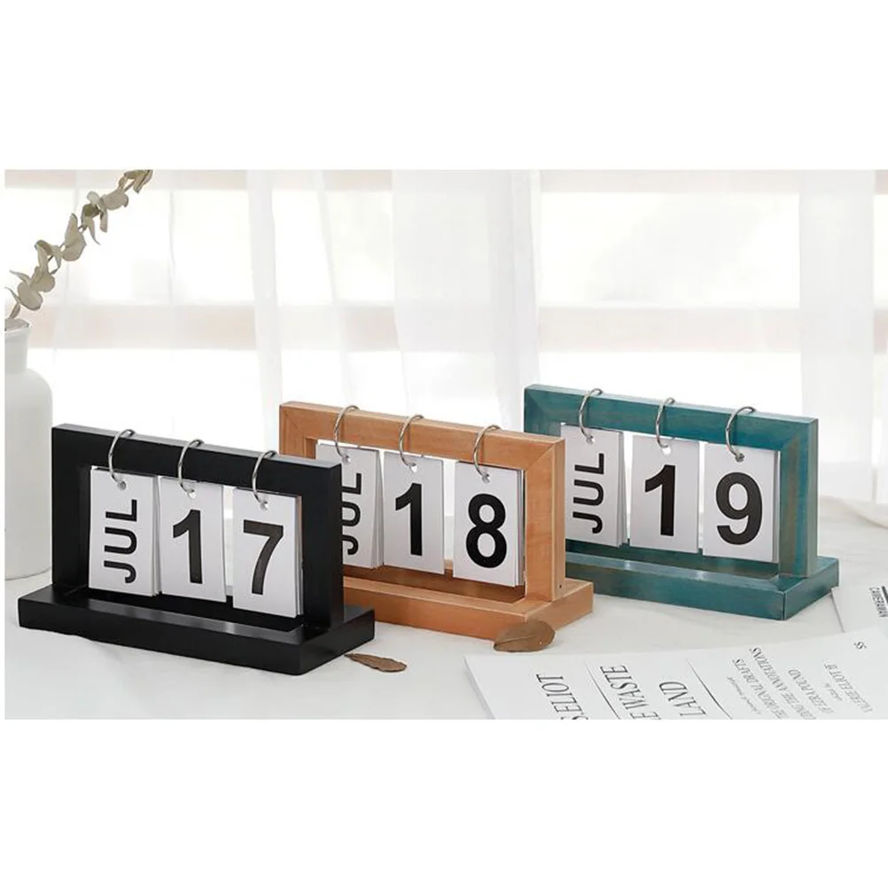 

Calendar Page Turning Creative Calendar Wooden Calendar Home Calendar Office Calendar