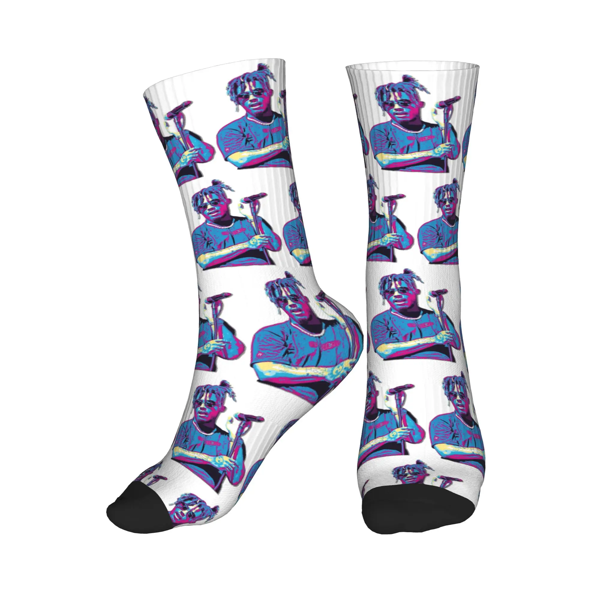 

Носки All Seasons juice wrld в стиле ретро, спортивные носки средней длины, супермягкие носки, забавные носки для мужчин и женщин