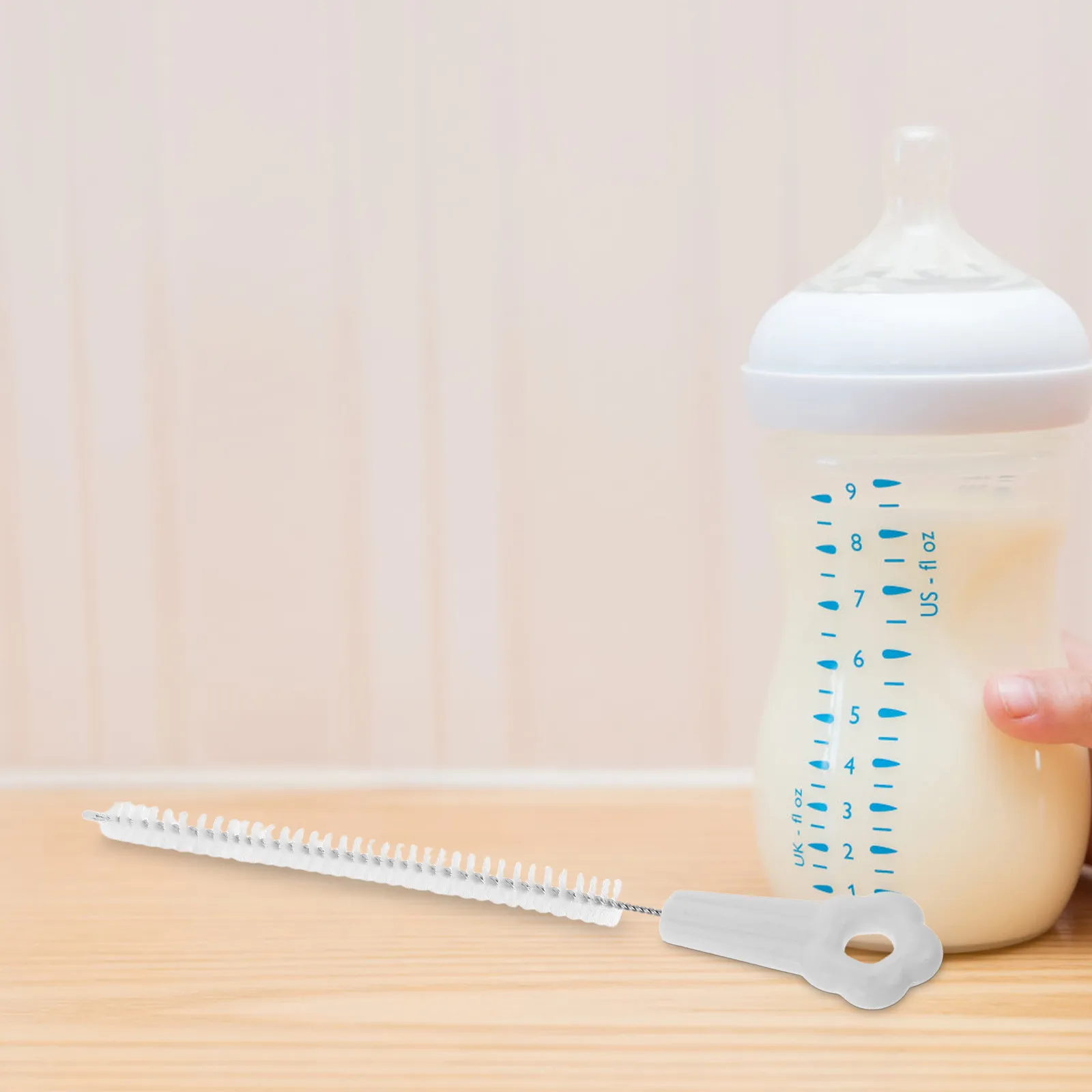 Convenient Long Flexible Straw Brush Multifunctional Bottle Cleaner for Teapot Spouts Tubes Baby Bottles Gaps Soft Bristles