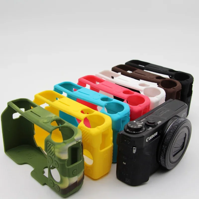 For Canon G7X markii/III camera bag silicone case g7x2/g7x3 protective camera sleeve