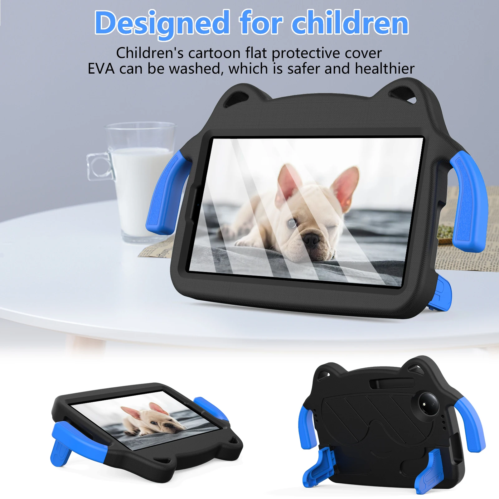 

Для Redmi pad SE 11 "2023 Детский чехол-подставка из ЭВА Противоударная ручка Чехол для планшета Защитный чехол для Mi Pad SE 4G 8,7 2024