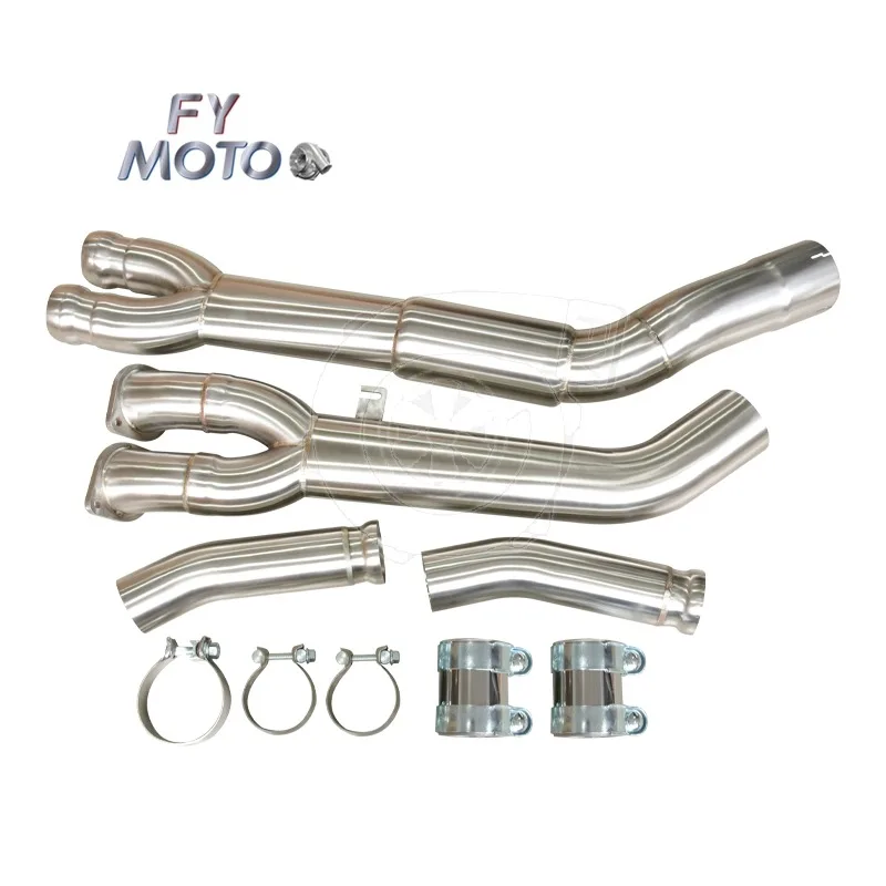 for BMW X3m X4m F97 F98 3.0t S58 Midpipe 2019+ Two Pieces Design Resonated