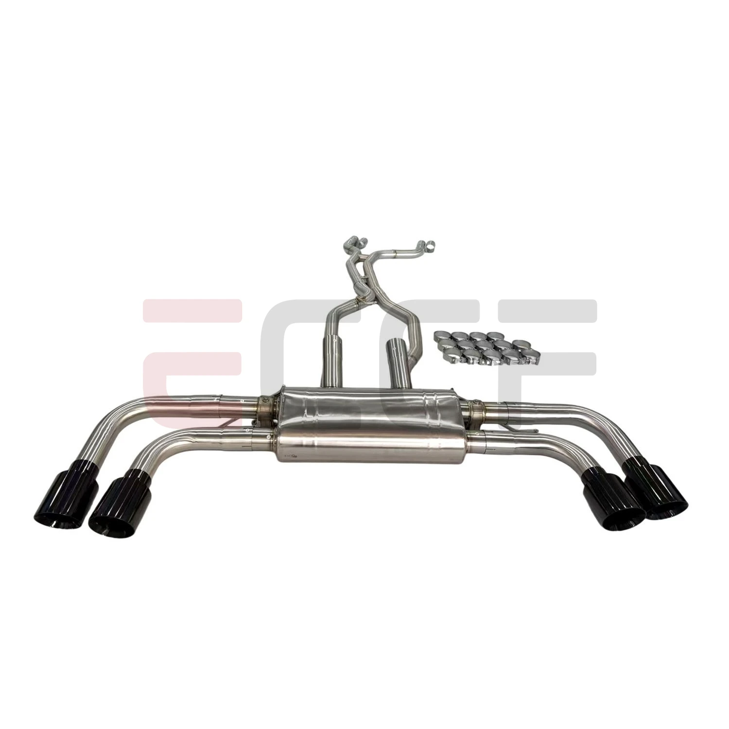 Sporty Stainless steel Catback Exhaust FOR Porsche Cayenne 92A 3.0T Aggressive Exhaust Sound Plug and Play Performance Upgrade