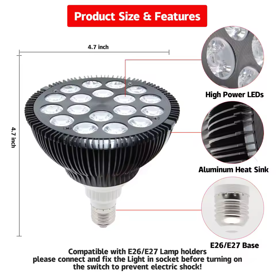 54W LED 적외선 광선 치료기