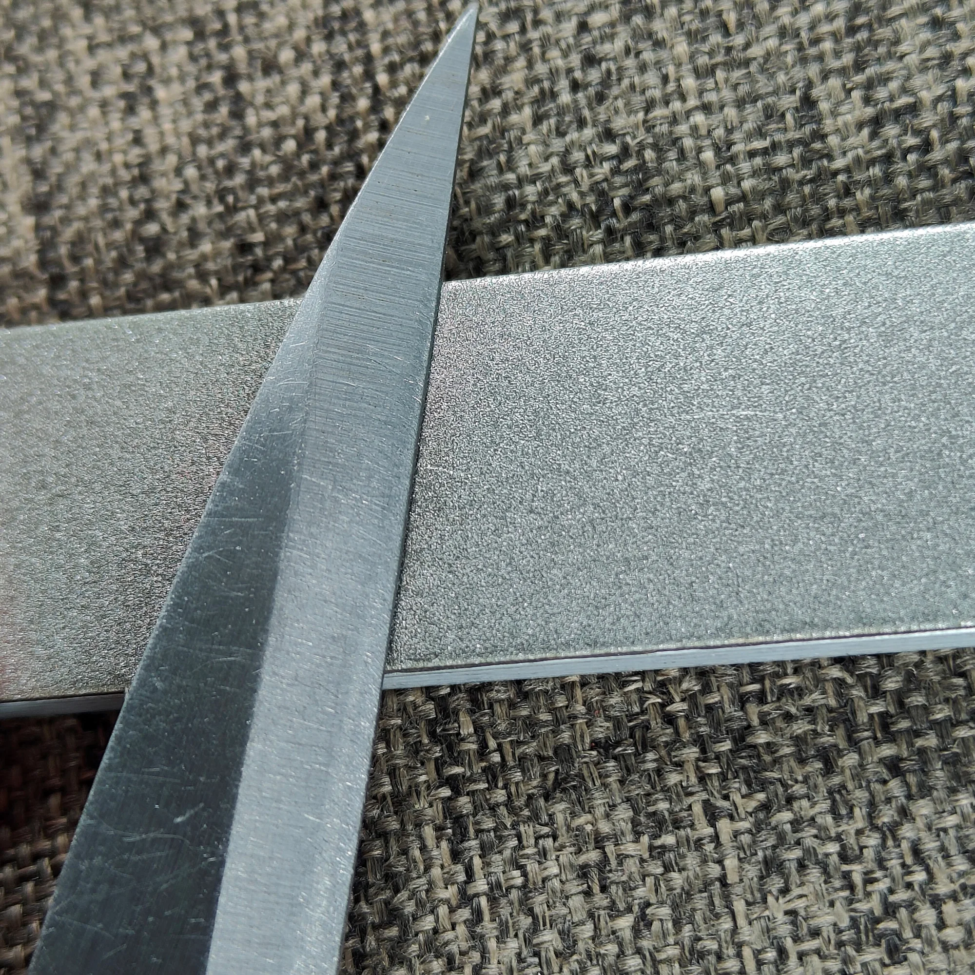 1pc Diamond Whetstone Fixed-angle Sharpener with Aluminum Alloy Base for Replacing Whetstone, Coarse Grinding, Medium Grinding,