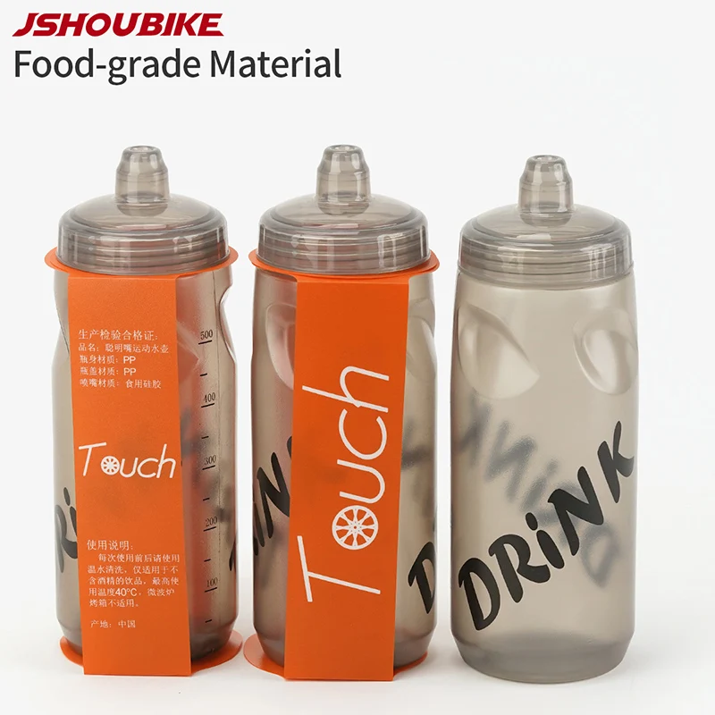

JSHOUBIKE 580ML Cycling Water Bottle Ultra-light portable large-capacity outdoor sports cycling hiking bike part