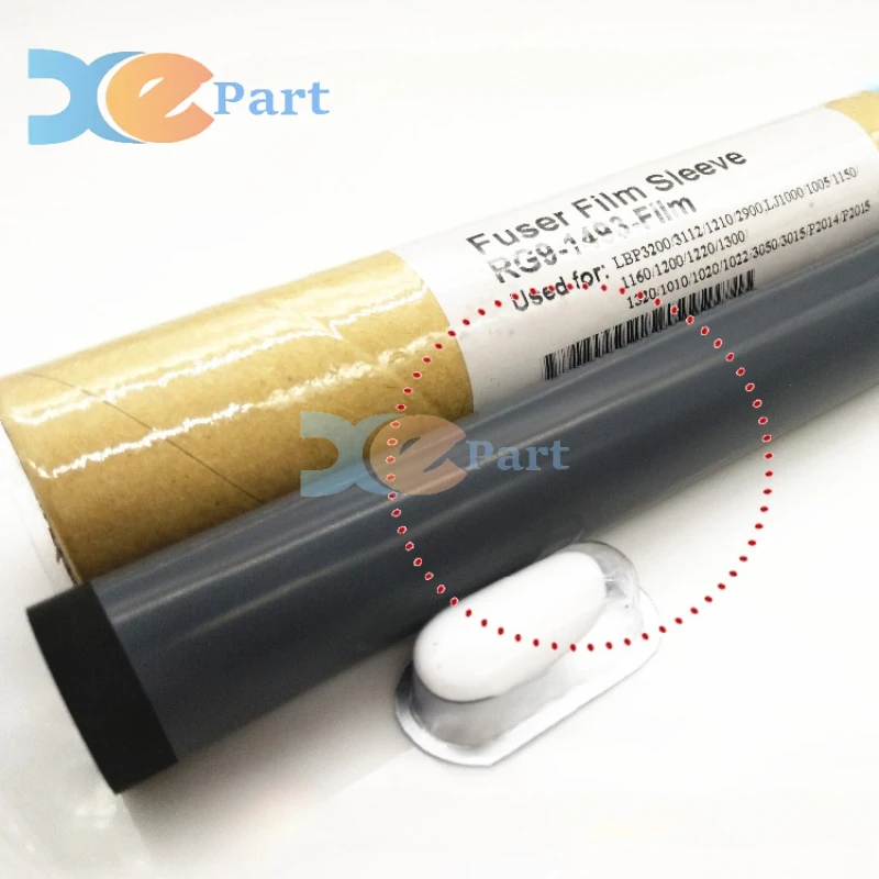 5 Original 1010 fuser sleeve film For HP 1160 1320 1022 1020 P1008 M1005 3300 3050 3055 1300 For canon LBP2900/1210/L100 L120