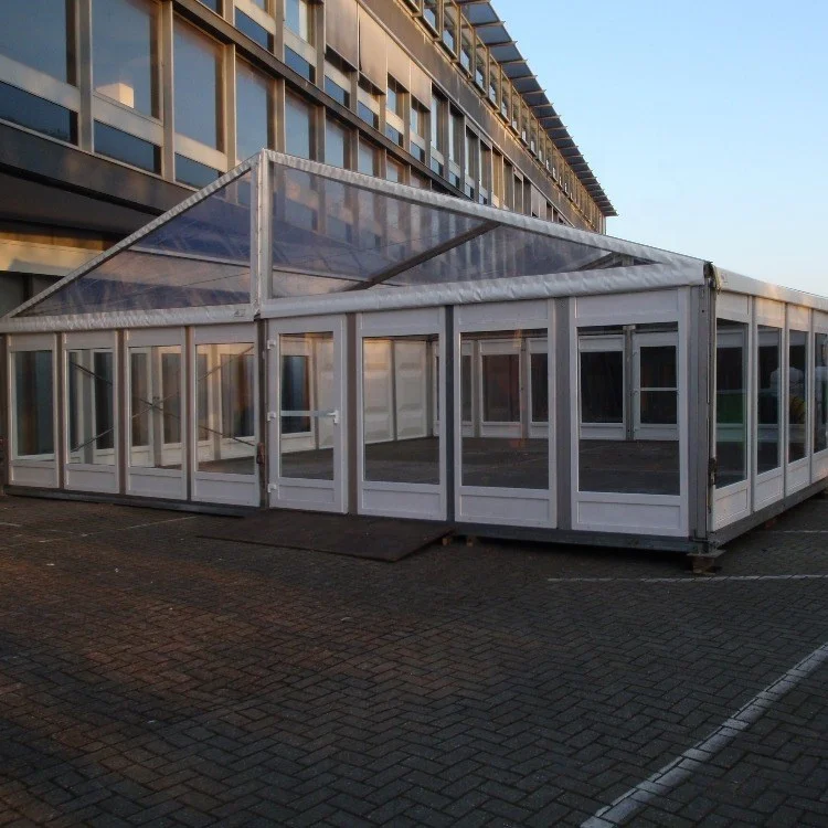 High Quality Luxury Outdoor PVC Marquee Glass Tents for Wedding Party Events Four-Season Waterproof Triple Layer