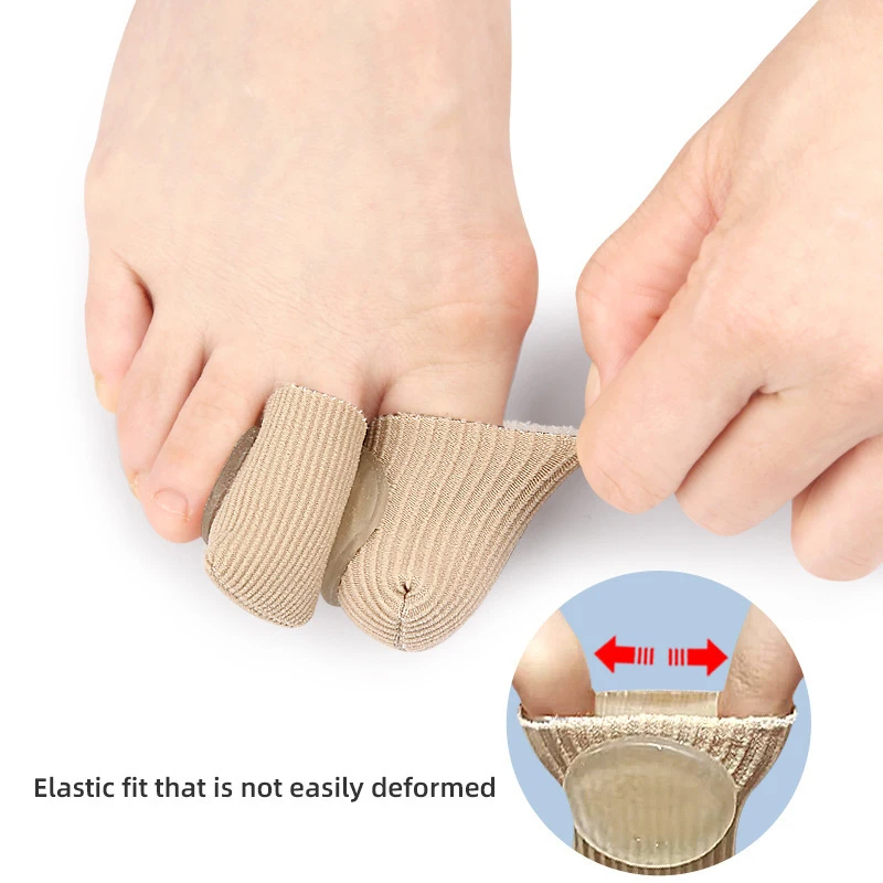 1Pcs Gel Tube Bandage Foot Pain Relief Orthotics Calluses Finger Toe Separator Cover Protector Hallux Valgus