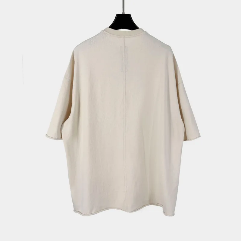 HKSH Dark Style Short Sleeved 2026 Spring Summer Cotton Printed Loose Round Collar Casual T-shirt Chic Ins RO Style Tees HK19674