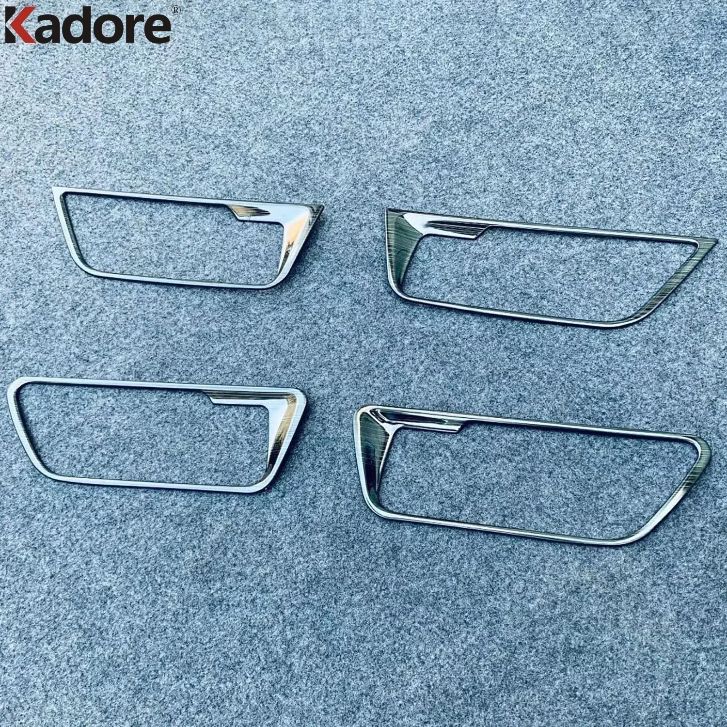 مقبض باب السيارة وعاء غطاء الكأس إطار الديكور اكسسوارات التصميم الداخلي لتويوتا فينزا هارير 2020-2023 2024 2025 #3