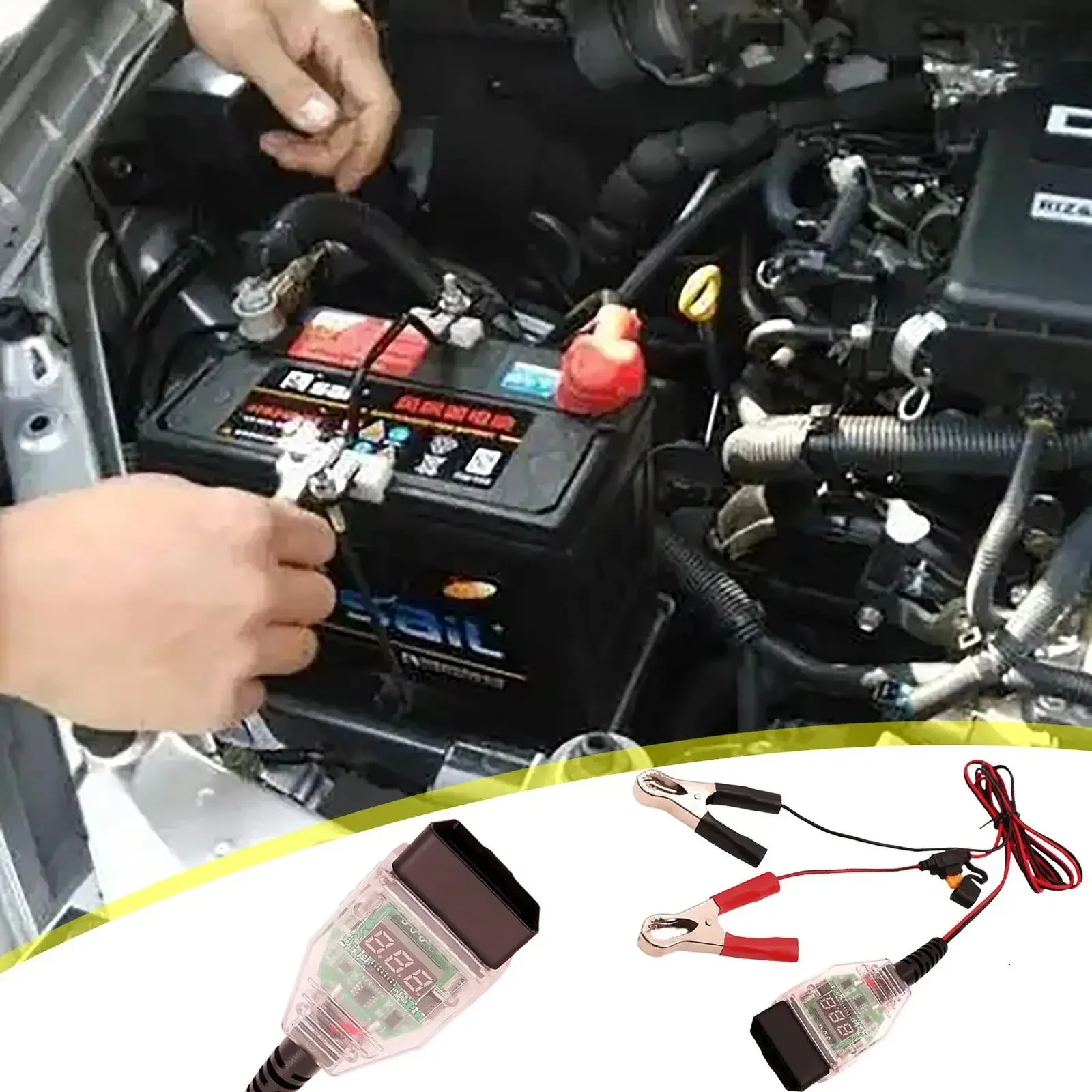 

Универсальный профессиональный OBD2 цифровой дисплей 12 В автомобильный компьютер ЭБУ экономия памяти аккумулятор безопасный инструмент для замены