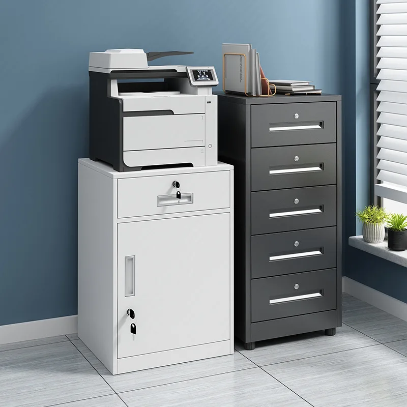 File low Cabinet Office Under the Desk File Cabinet Iron Multi-Draw Password Small Storage Cabinet