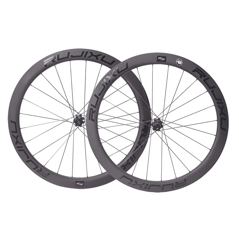 700C Carbon Road Wheels 38/50/60mm Disc Brake Wheelset Clincher 6 Bolt/Center Lock  Wheels