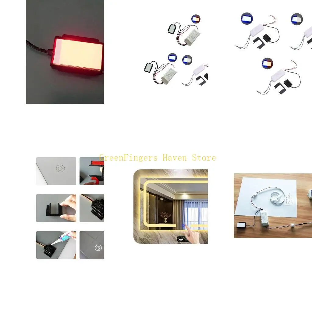 

F68D для модуля управления светодиодом сенсорного датчика, изолированного для сенсорного переключателя для ванной комнаты