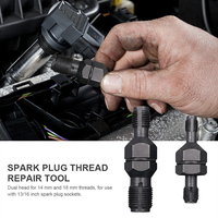 Car Spark Plug Thread Repair Tool Heavy Duty Sparking Plug Repair Easy to Use Threading Tools Hand Tools