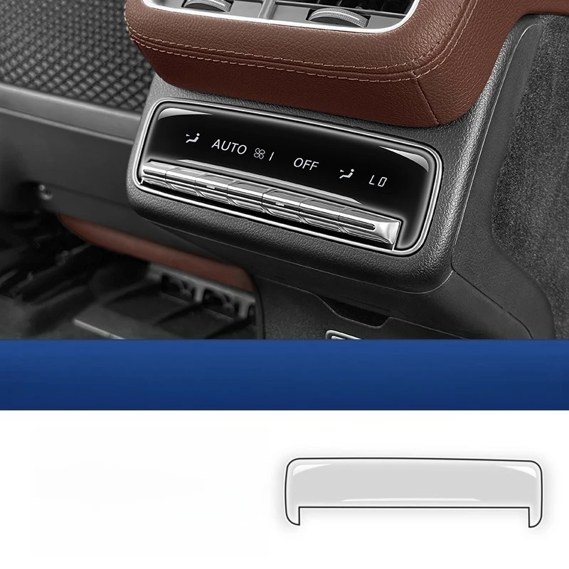 

Epoxy Resin Protective Sticker for Mercedes-Benz GLE350/450/GLS450 - Rear Seat Multimedia Screen Decor Accessory