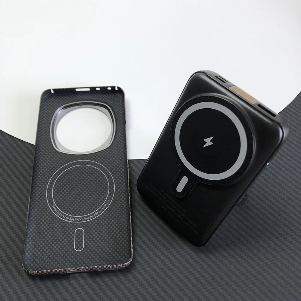 Colorful phone case for HONOR Magic6 Pro M6P 6P Kevlar real Aramid Carbon Fiber case Magnetic Wireless charging 01