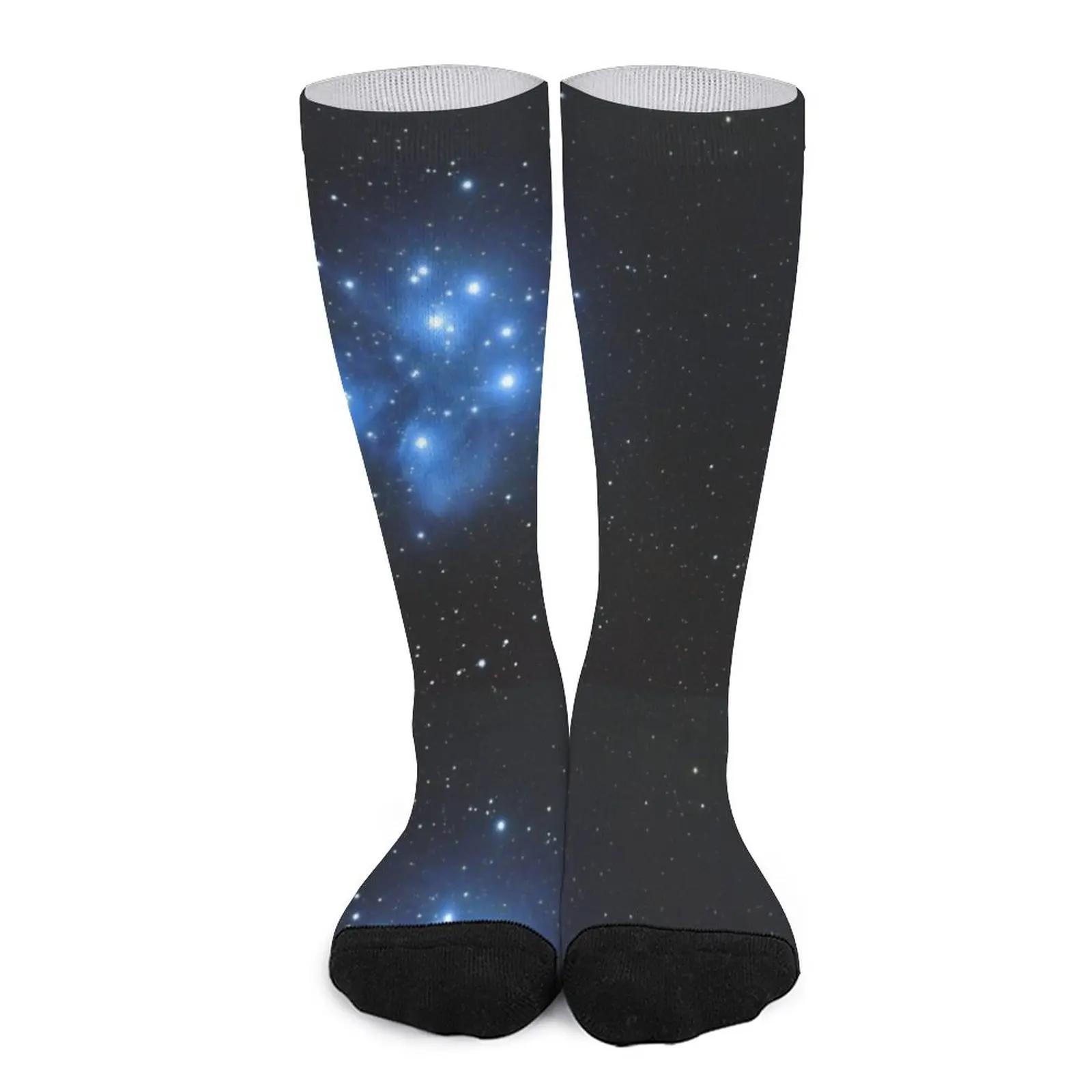 

Blue Cosmic Star Galaxy Socks happy socks men Soccer men socks sports and leisure