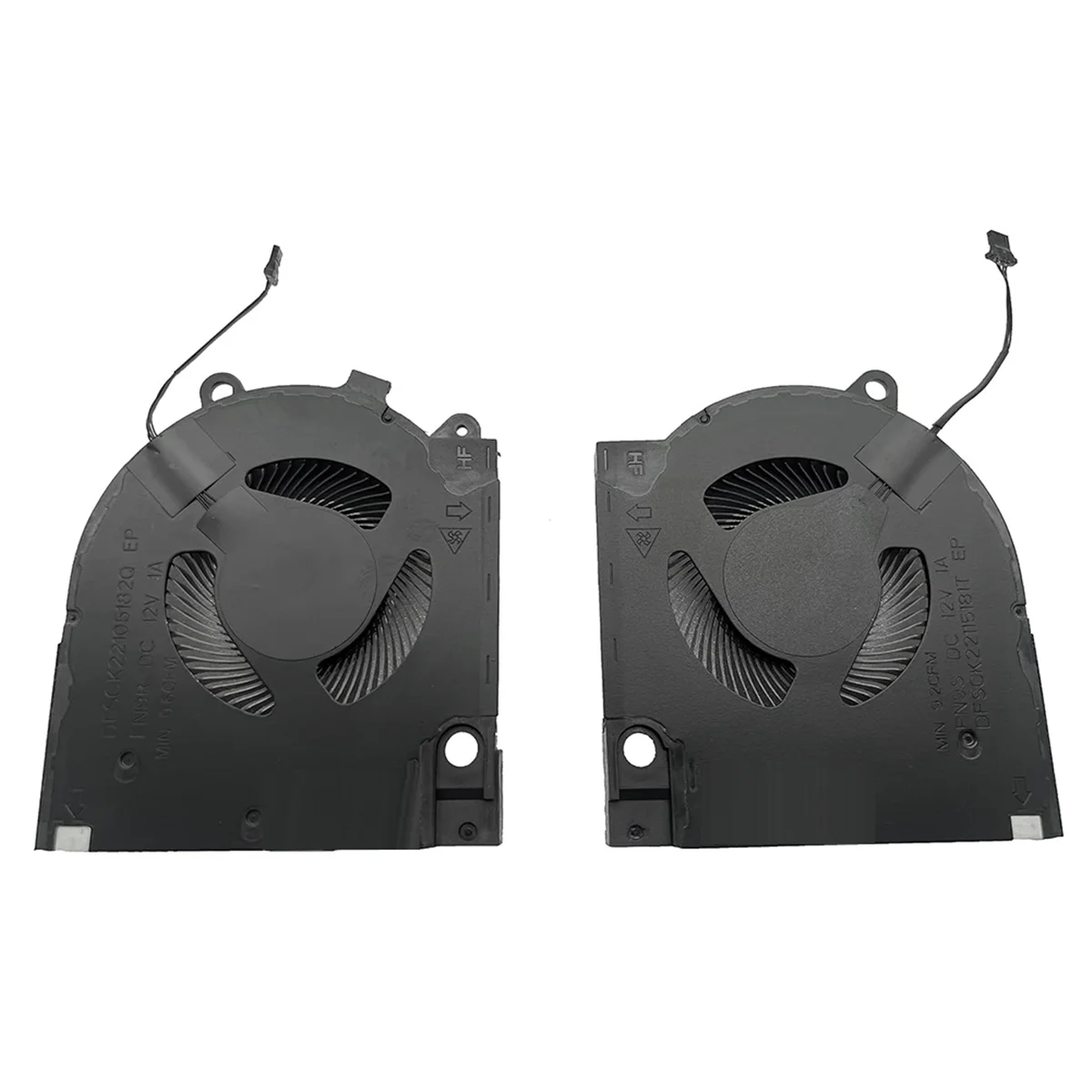 DELL G15 5515 5511 EG75071S1-C100-S9A 0G7V1F용 CPU+GPU 냉각 팬
