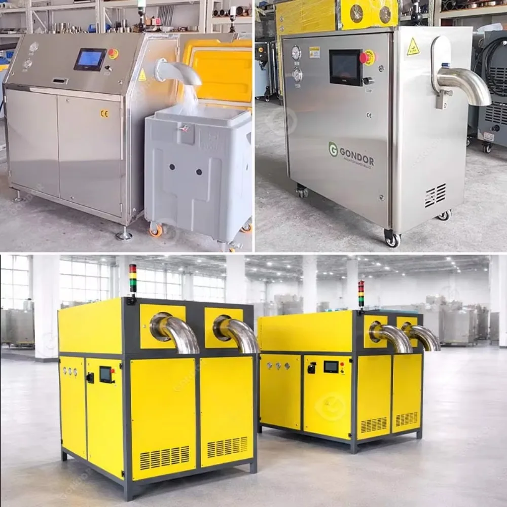 Hot Sale Portable Professional Generator Cube Make Pellet Co2 Dry Ice Pelletizer Block Press Maker 3mm Machine
